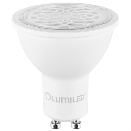 10x Žárovka LED GU10, 6W = 50W 580lm 6500K Studená bílá Nastavitelná 24° 36° 60° LUMILED