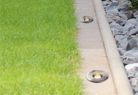 PICCO LED M 9105 IP67 1W 3000K stříbrná zahradní lampa na zem Nowodvorski