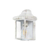 Zahradní lampa LED nástěnná lampa NORVICH E27 IP43 Antique White RABALUX