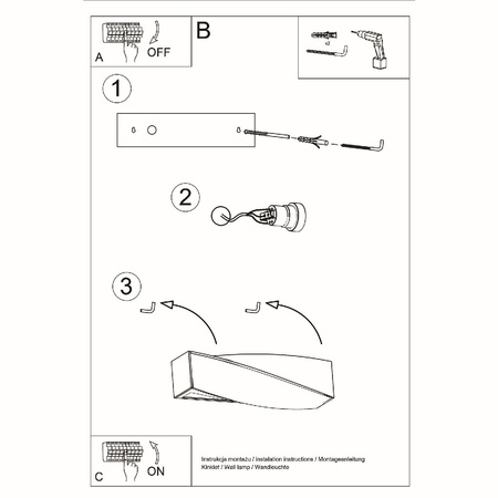 Nástěnné svítidlo SOLLUX SIGNMA E27 Up-Down Ceramic Modern White