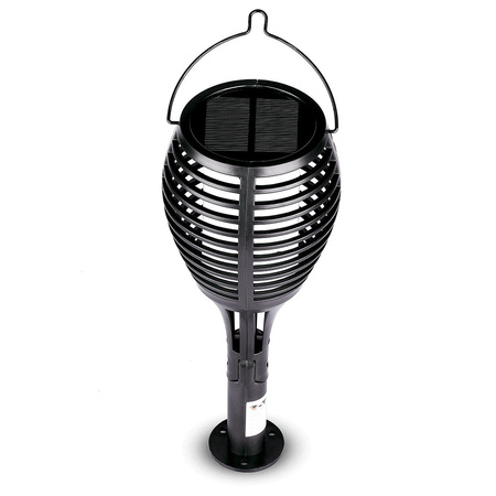 LED 4-funkční solární zahradní lampa 0.5W 2200K Flame Effect VT-719 V-TAC