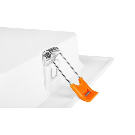 LED panelové stropní svítidlo 18W 1440lm 2700/4000/6500K CCT 120° zapuštěné Square White Bingo Masterled