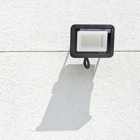 Reflektor LED 50W 4000lm 6500K 120° IP65 Black GOLDLUX (Polux)