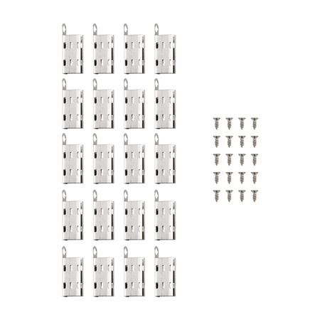 20x montážní držák pro LED NEON Strip Kanlux