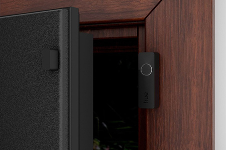 Kontaktní senzor otevření/zavření dveří Bezdrátový kontaktní senzor okna PHILIPS HUE Zigbee černý