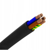Vodič Kabel OW H05RR-F 300/500V 5x2.5mm Černý 1m ELEKTRICKÝ KABEL