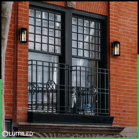 Zahradní nástěnná lampa E27, QUARDA LUMILED