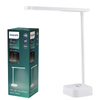 LED stolní lampa TILPA 5W 5000K stmívatelná bílá PHILIPS