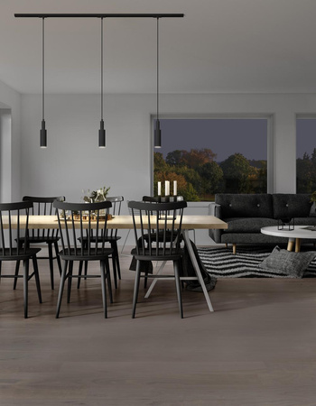 GU10 zavěšené stropní svítidlo Black Tracklight Ledvance