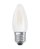 LED žárovka B35 svíčka E27 4W = 40W 470lm 4000K neutrální bílá 300° Retrofit Filament CLASSIC Osram