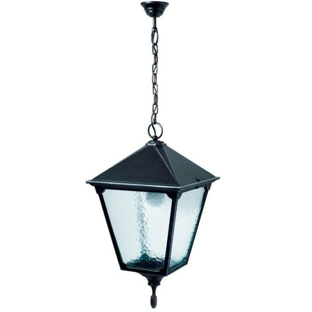 Venkovní závěsná zahradní lampa Retro Square K 1018/1/BD KW E27 Su-Ma