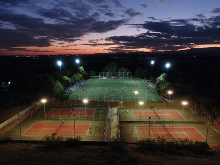 LED reflektor Venkovní reflektor Stmívatelný 900W 120000lm 5700K IP66 Šedý reflektor Ledvance