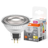LED žárovka MR16 Reflector GU5.3 2,1W = 20W 210lm 2700K Warm 12V 120° STAR Osram
