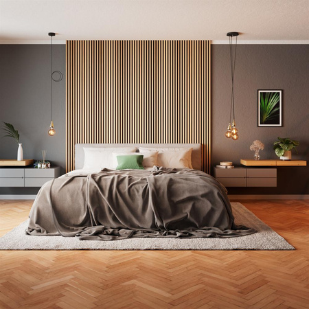 Závěsná lampa s držákem E27 20cm hliníková černá Vintage PenduLum LEDVANCE