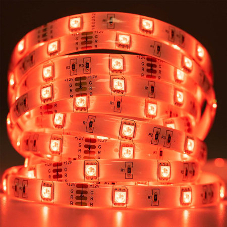 LED pásek 12V, 36W 150LED 5050 RGB IP65 10mm 5m LUMILED