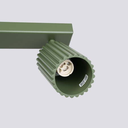 Bodové reflektorové stropní svítidlo Tuba 6x GU10 Olive Carbon Deep Space SL.1623 Sollux