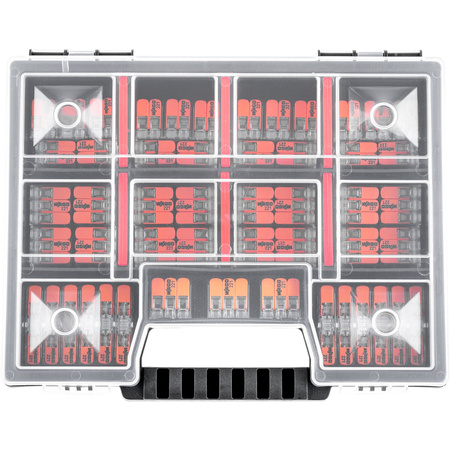 Rychlospojky WAGO Instalační konektory Sada 60 kusů - 20x 221-2411 20x 221-412 20x 20x 221-413