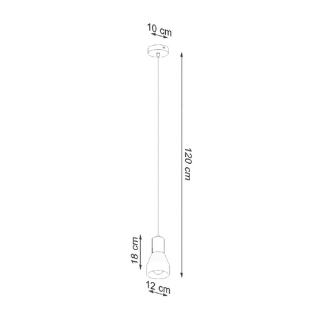 LED závěsné stropní svítidlo QUBIC E27 šedé SOLLUX