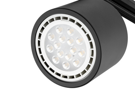 Kolejové bodové svítidlo TONI ES111 stropní svítidlo Pohyblivé černé