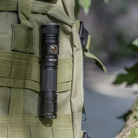 Taktická ruční svítilna LED Power IP44 10W 1200lm Professional VAYOX