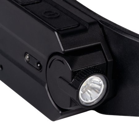 Čelovka MAXIL ACCU USB IP44 černá KANLUX