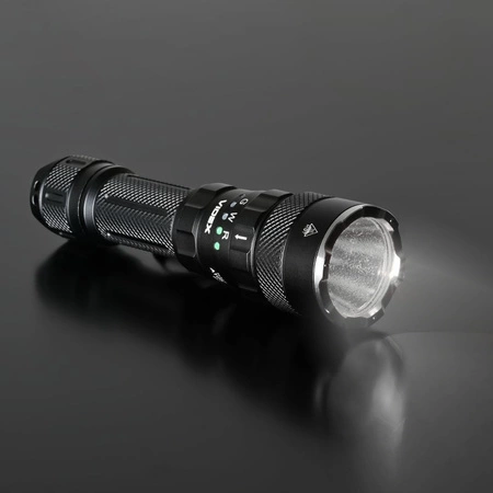 LED dobíjecí ruční svítilna 3 barvy světla 20W 2000lm 5000K černá IP68 Videx