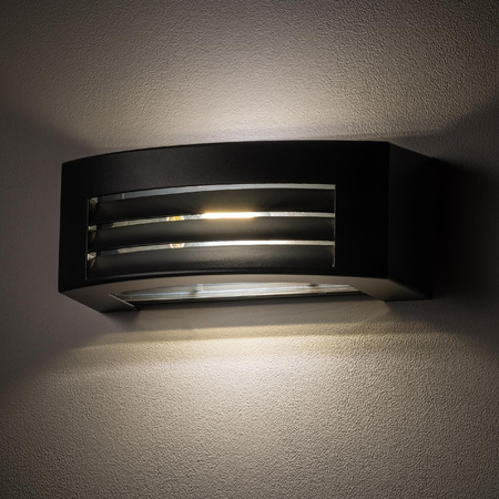 Zahradní lampa Nástěnná lampa ORINOKO 4387 E27 IP44 Horní Spodní Grafit Nowodvorski