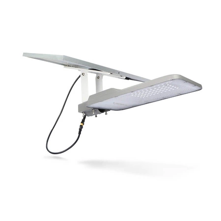 Solární Reflektor Lampa 50x LED 100W 2500lm 5000K IP65 VIDEX Twilight Sensor s dálkovým ovládáním