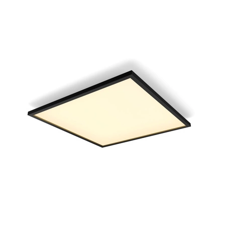 Panelové LED stropní svítidlo pro povrchovou montáž 60x60 cm 39W 1940lm IP20 White Ambiance TW Black Smart SMART Zigbee Bluetooth Aurelle Philips HUE