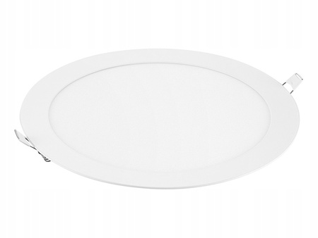 LED stropní vestavné svítidlo kulaté bílé 18W 1440lm 6500K