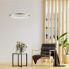 Závěsná LED lampa 20W 2600lm 4000K neutrální 120° stříbrná LEA Sanico Goldlux