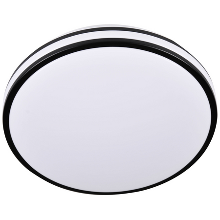 Stropní svítidlo ORBIT 40 LED stropní svítidlo 24W GOLDLUX (dříve Polux) ČERNÁ 2600lm 4000K