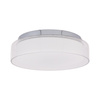 Stropní svítidlo PAN LED S 8173 Nowodvorski Chrome+Glass 12W 4000K IP44 Moderní stropní svítidlo