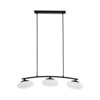 MARIKA Závěsné stropní svítidlo Lustr černobílý moderní 3xG9 3178 TK Lighting