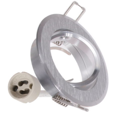 POHYBLIVÉ Stropní svítidlo EAST OPAL GOLDLUX (Polux) ALU SILVER