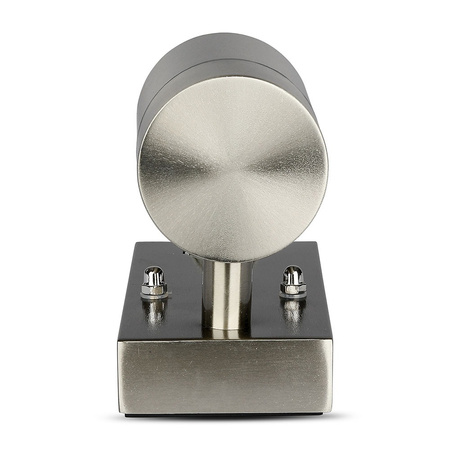 Zahradní svítidlo fasádní nástěnné svítidlo GU10 IP44 se snímačem pohybu stříbrná VT-7621 V-TAC