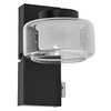Nástěnné svítidlo LED koupelnové svítidlo 5,5W 350lm CCT černé IP44 Obris Ledvance
