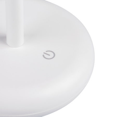 Stolní stolní lampa Školní kancelářská noční lampa Nastavitelná LED 1,7W 140lm 3000K Teplá bílá IP44 Dobíjecí Fluxy Kanlux