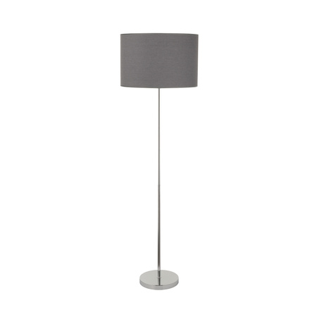 HOTEL 9300 Nowodvorski Stojací lampa šedá E27 Materiál+ocel Minimalistický