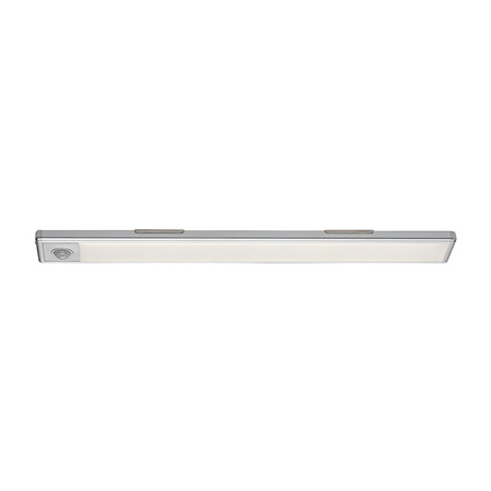 LED pásek 2W 120lm 4000K stříbrný s pohybovým a soumrakovým senzorem Moderní podskříňové LED světlo Ivanna Rabalux