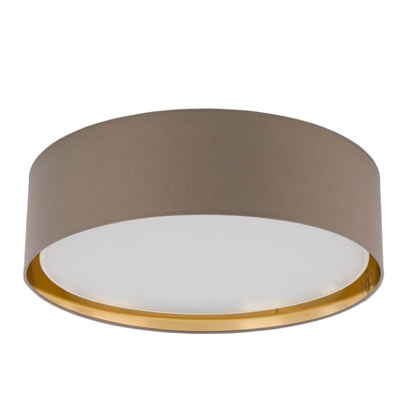 Stropní svítidlo Plafond BILBAO BEIGE/GOLD Round White/Beige 60cm 15W 4xE27 4399 TK Lighting