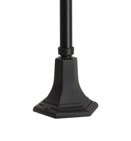 Venkovní zahradní lampa LANTERN E27 Retro Classic K 5002/2 114cm černá Su-Ma