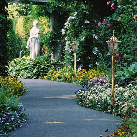 Sanico Goldlux E27 Patina IP43 Florence Stojanová zahradní lampa