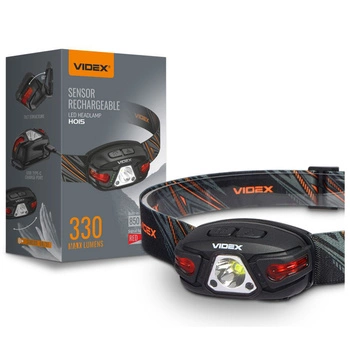 Dobíjecí LED světlomet s dotykovým senzorem 5W 330lm 5000K H015 VIDEX