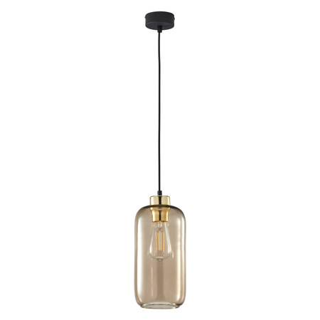 MARCO GREEN Závěsné stropní svítidlo černá-zlatá-bronzová Loft E27 3314 TK Lighting
