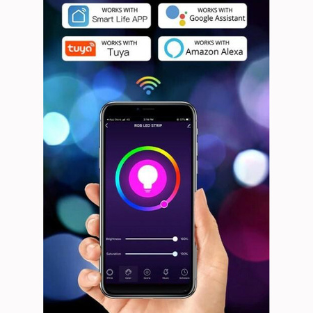 TUYA RGB 72W RGB Smart Home WIFI LED páskový ovladač