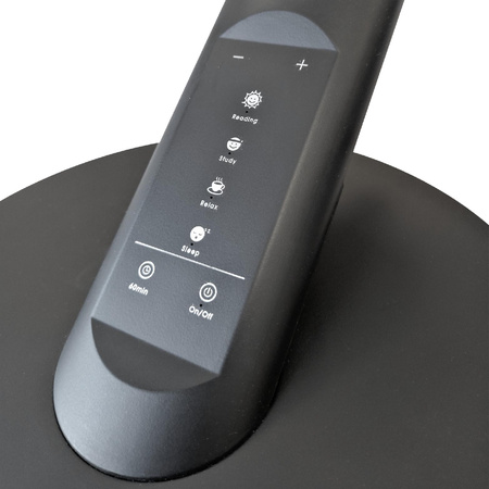 Stolní lampa LED 7W 400lm CCT 120° černá stmívatelná Optimum Sanico Goldlux