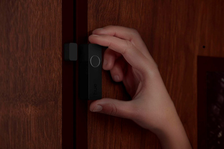 Kontaktní senzor otevření/zavření dveří Bezdrátový kontaktní senzor okna PHILIPS HUE Zigbee černý