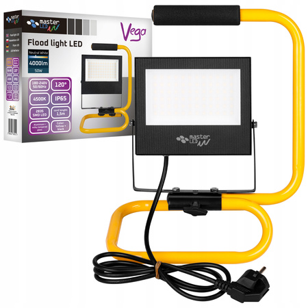 Přenosný Reflektor LED na stativ HANDLE 50W 4500K