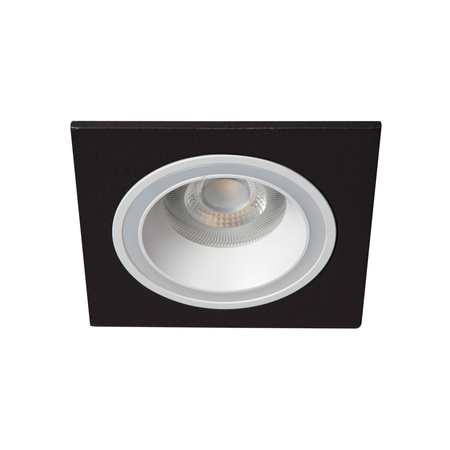 Halogenové bodové svítidlo LED GU5.3 GU10 Square White Black Feline Kanlux Flush Mount